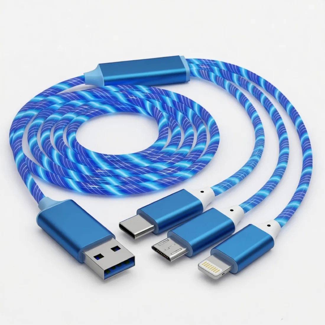 3-in-1 LED Charging Cable — photo 1 of 4