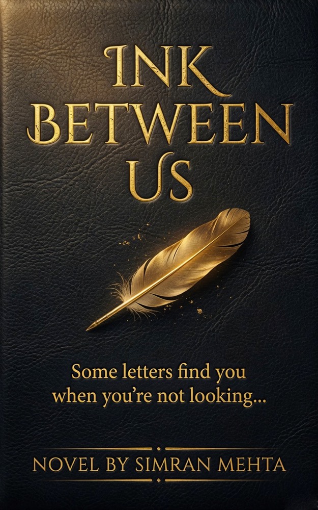 Book cover: Ink Between Us by Simran Mehta