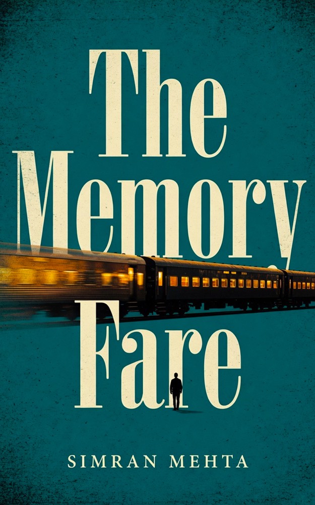 Book cover: The Memory Fare: A Novel of a Mother, a Missing Daughter, and the Train That Charges in Memories (The Train Between Worlds Book 2) by Simran Mehta