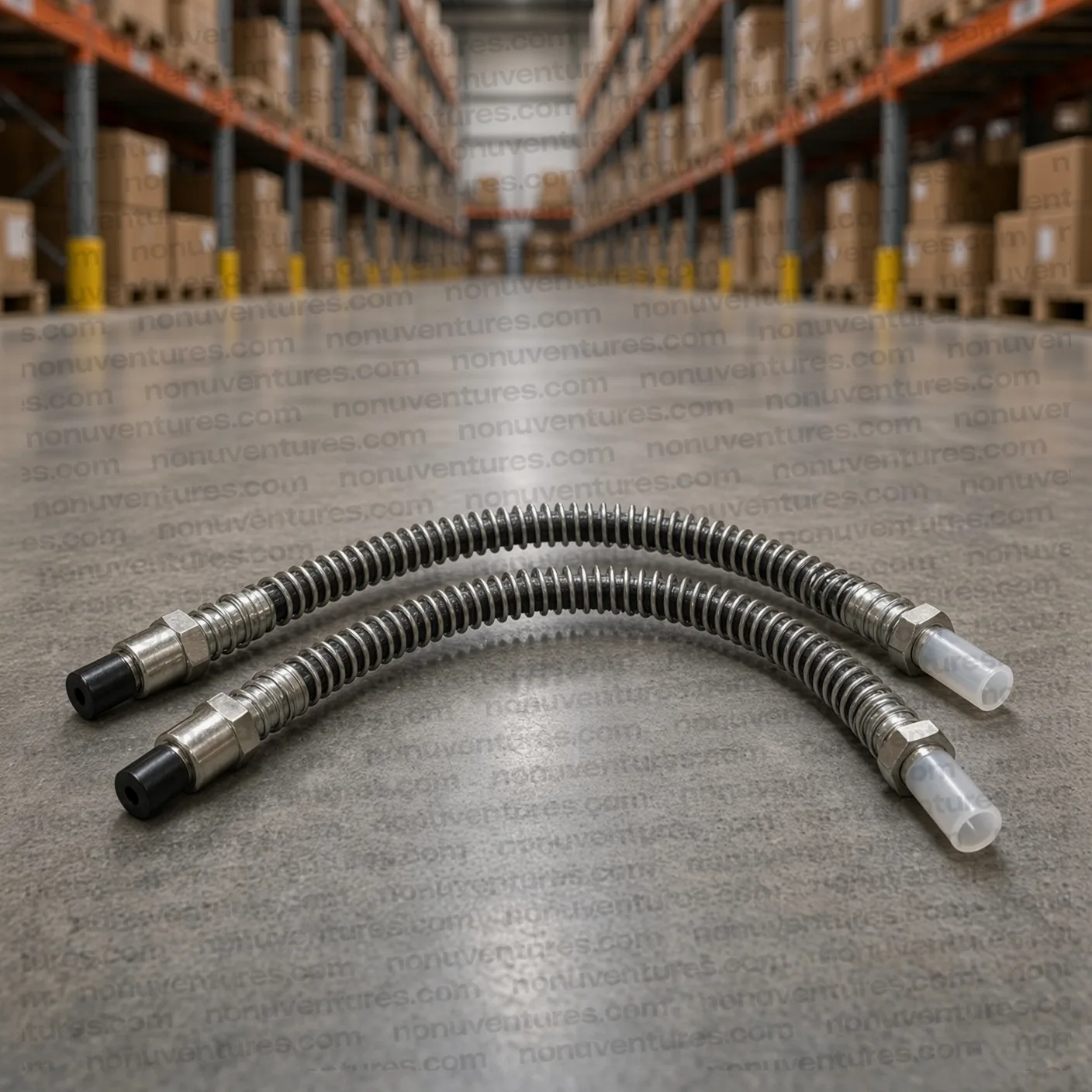Brake Hose Front product photo for Mahindra CJ340 — Nonu Ventures