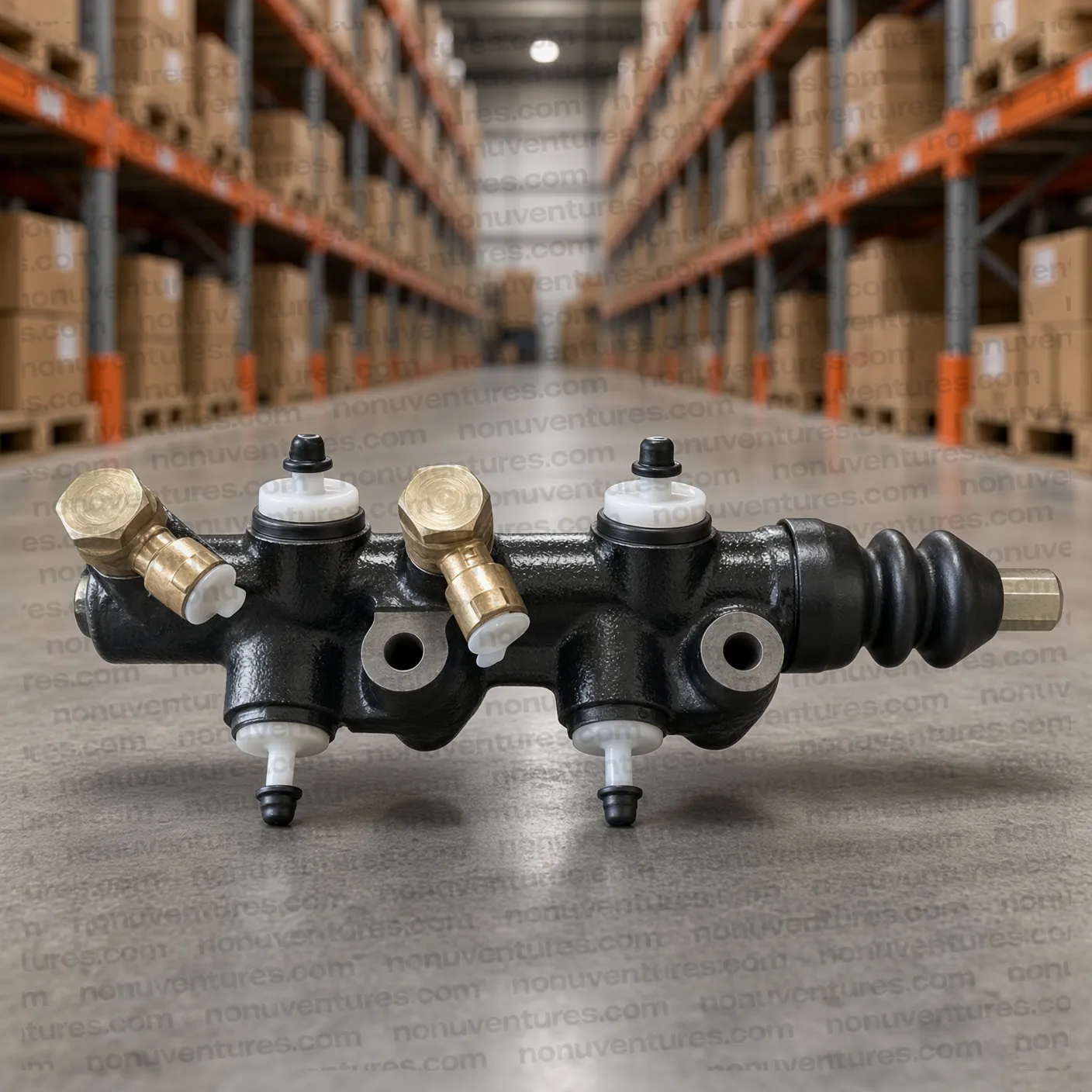 Brake Master Cylinder Assy — Remote Reservoir / Bomba de Freno / Maître Cylindre de Frein (Brake Master Cylinder Tandem · CJ340 / Stockman 4.90) for Mahindra CJ340 — photo 1 of 3