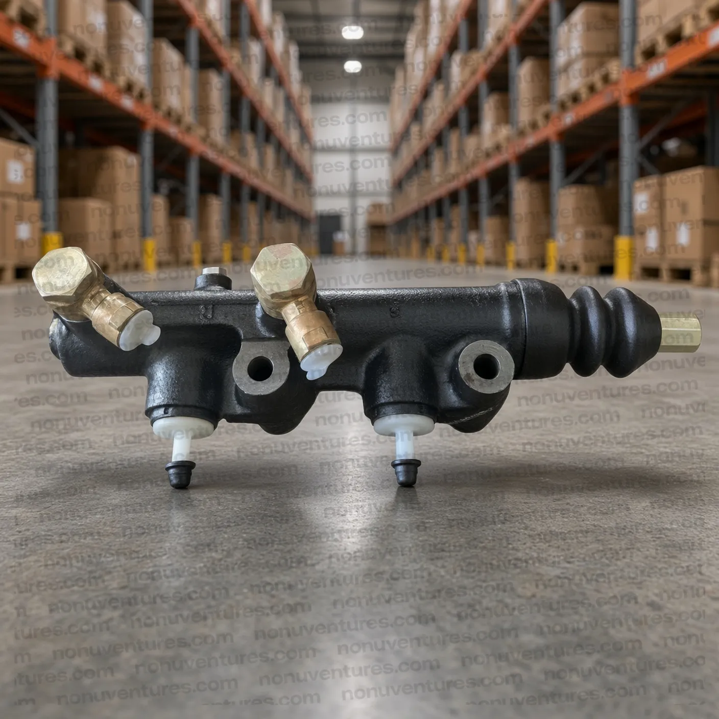 Brake Master Cylinder Assy — Remote Reservoir / Bomba de Freno / Maître Cylindre de Frein (Brake Master Cylinder Tandem · CJ340 / Stockman 4.90) for Mahindra CJ340 — photo 2 of 3