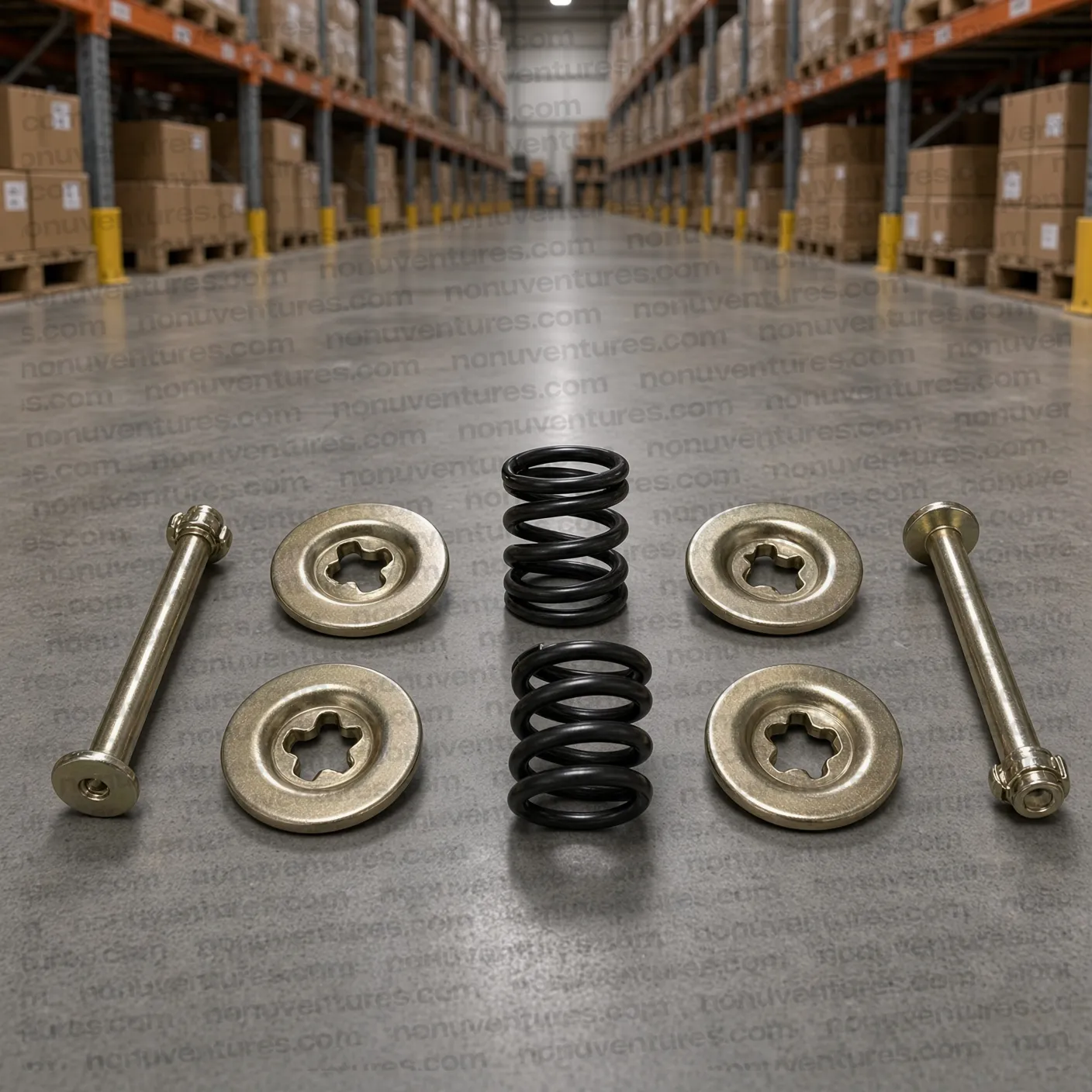 Kit de Sujeción de Zapatas de Freno (Brake Shoe Holder Kit · CJ340 / MM540) para Mahindra CJ340 — foto 1 de 1