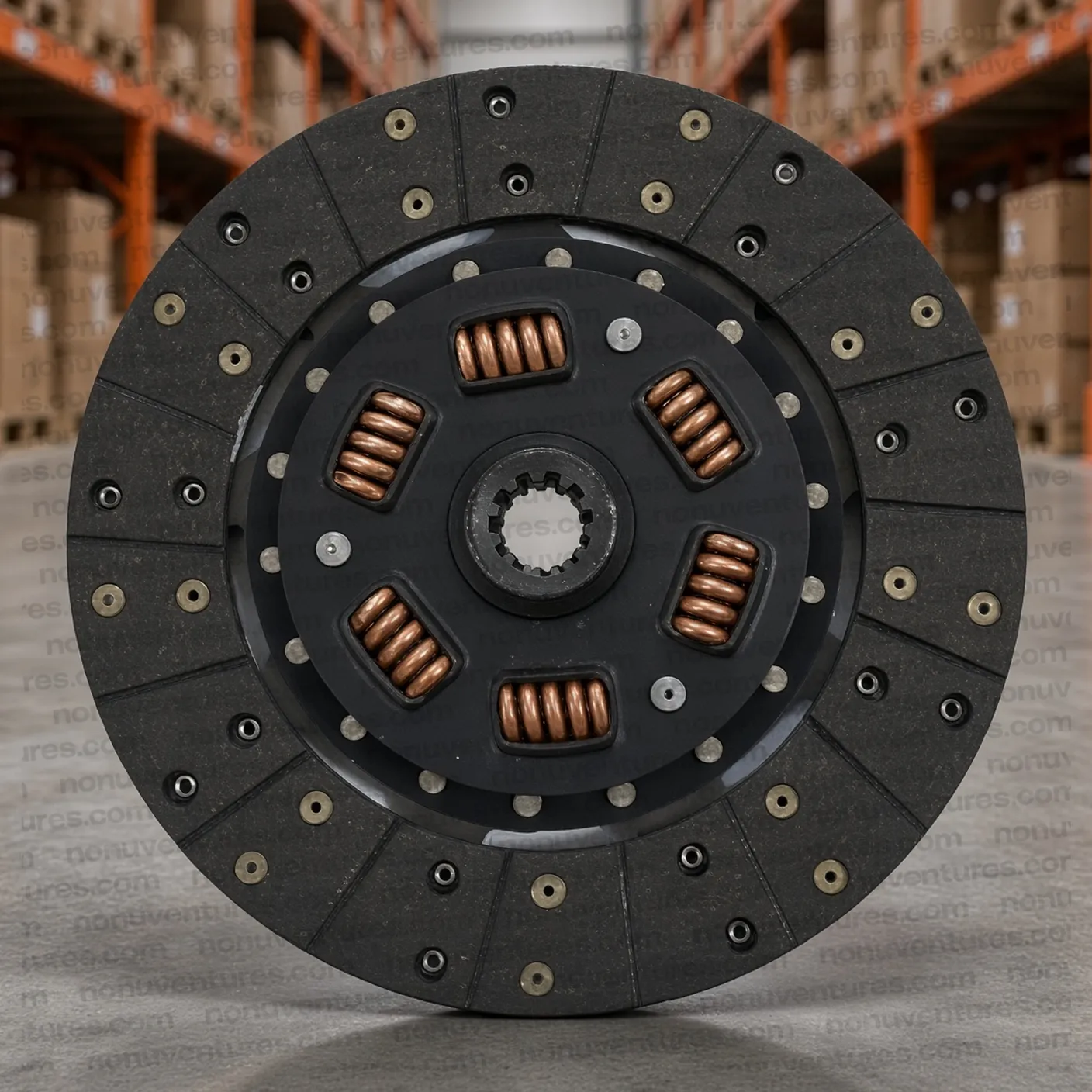Clutch Disc | Mahindra CJ340 | Nonu Ventures Clutch Disc product photo for Mahindra CJ340 — Nonu Ventures