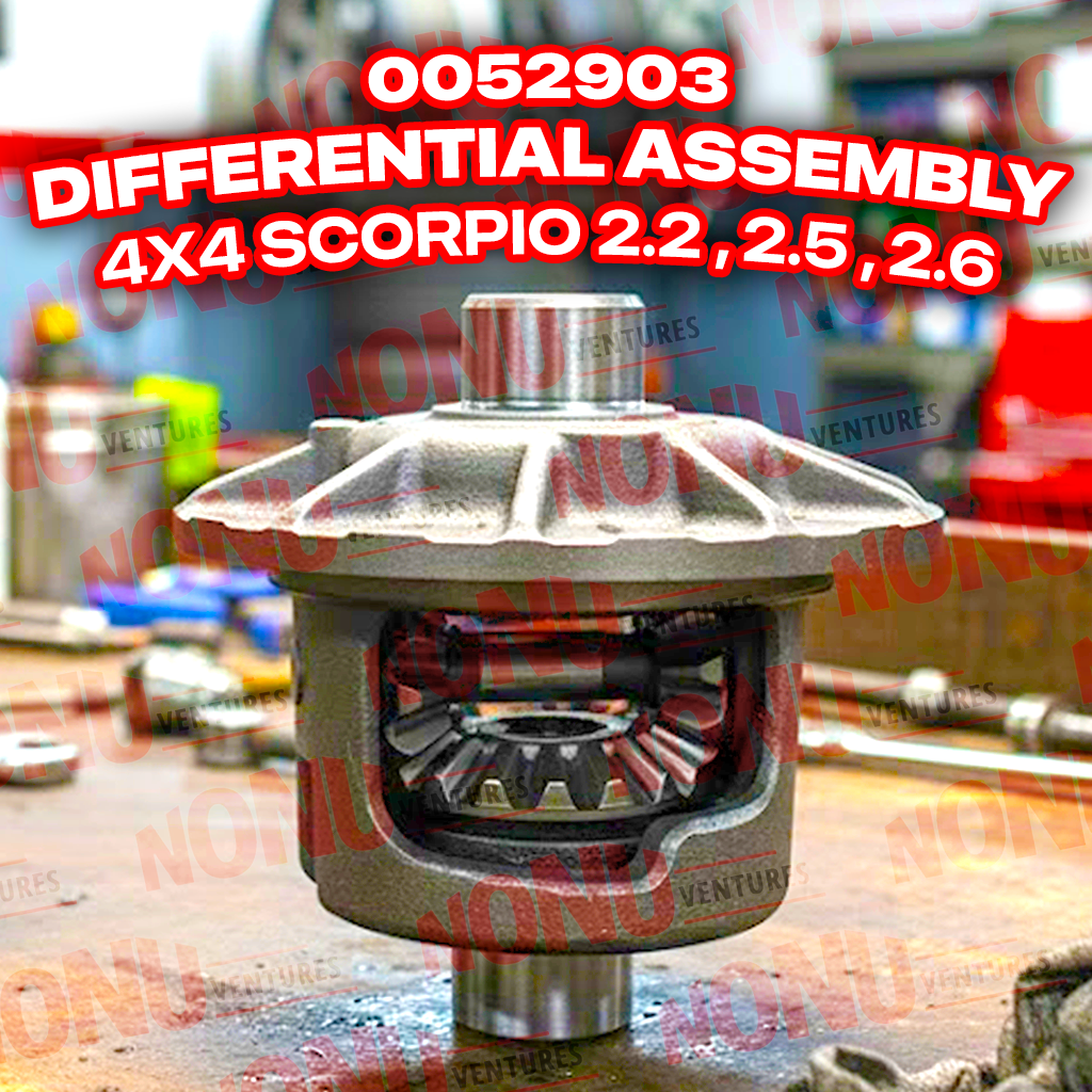 0052903 Differential Assembly 4×4 | Scorpio 4×4 OEM | Nonu Ventures Differential Assembly 4×4 product photo — Mahindra OEM 0052903 for Scorpio 4×4 — Nonu Ventures