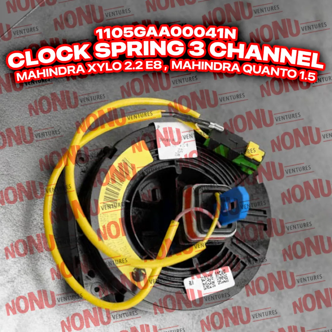 Clock Spring 3 Channel (1105GAA00041N) for Xylo & Quanto — photo 1 of 3