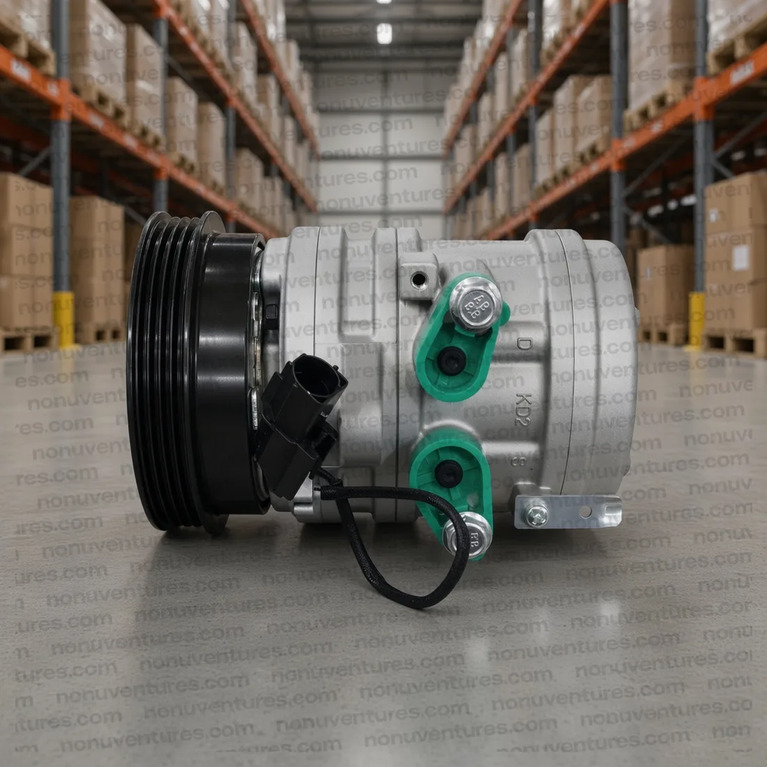 AC Compressor (1203AA0291N) for Mahindra Scorpio — photo 2 of 2
