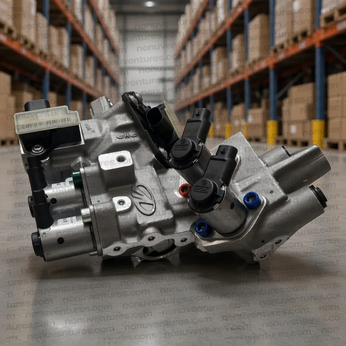 0705CAD00470N Actuator Block Assembly | TUV300 / NuvoSport OEM | Nonu Ventures Actuator Block Assembly product photo — Mahindra OEM 0705CAD00470N for TUV300 / NuvoSport — Nonu Ventures