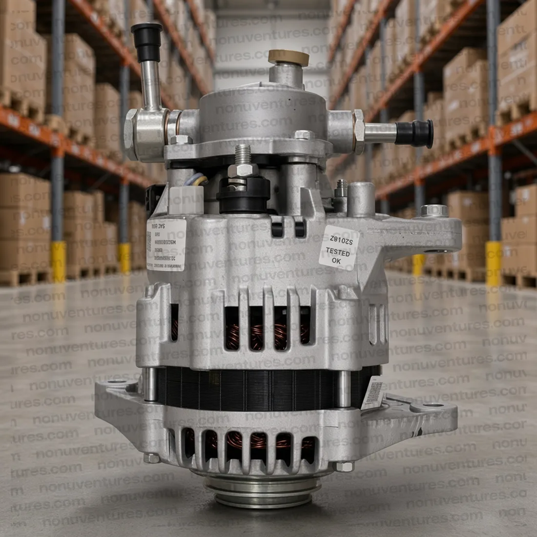 Alternator Assembly (Lucas) product photo — Mahindra OEM 1402AA3232N for Mahindra Scorpio — Nonu Ventures