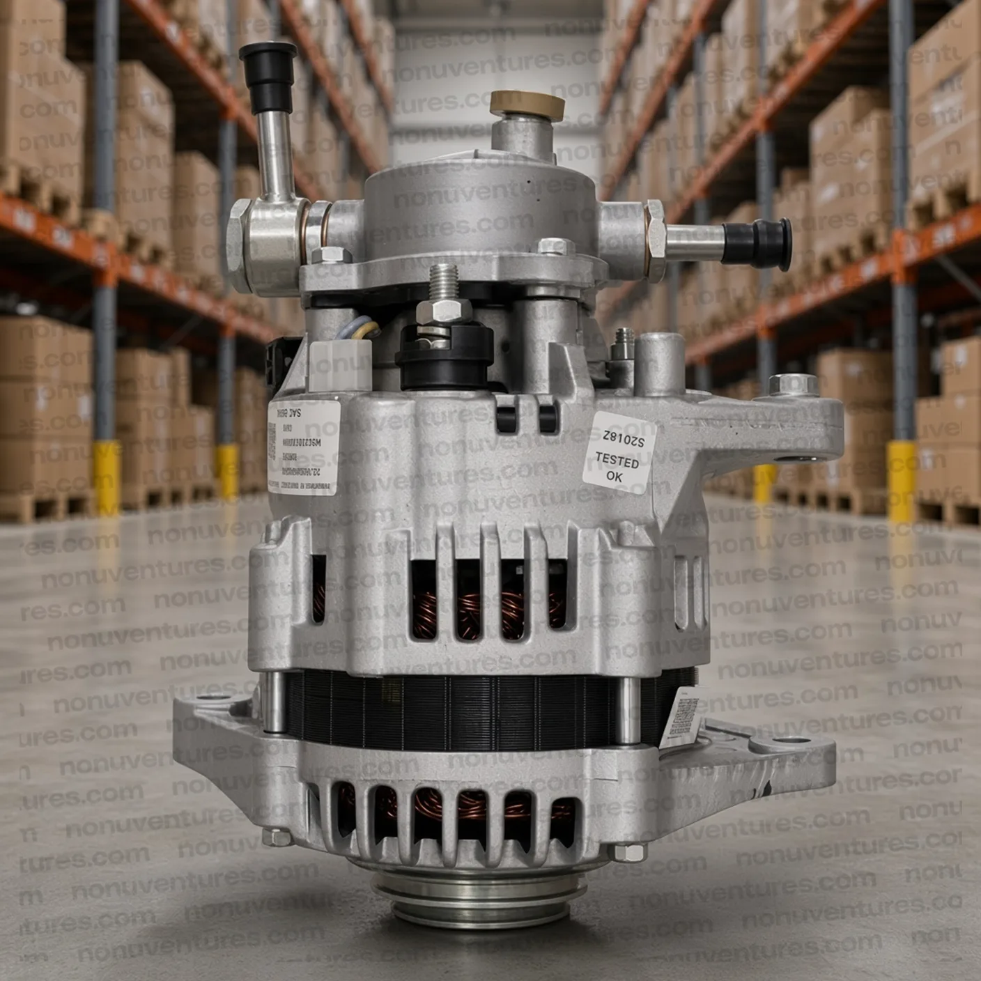 1402AA3232N Alternator Assembly (Lucas) / Alternador | Mahindra Scorpio OEM | Nonu Ventures Alternator Assembly (Lucas) / Alternador product photo — Mahindra OEM 1402AA3232N for Mahindra Scorpio — Nonu Ventures