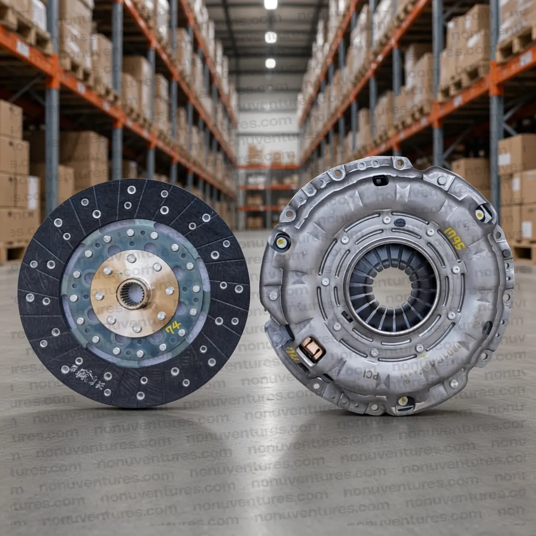 0801CAA01051N Clutch Disc & Pressure Plate Set | Mahindra XUV500 OEM | Nonu Ventures Clutch Disc & Pressure Plate Set product photo — Mahindra OEM 0801CAA01051N for Mahindra XUV500 — Nonu Ventures