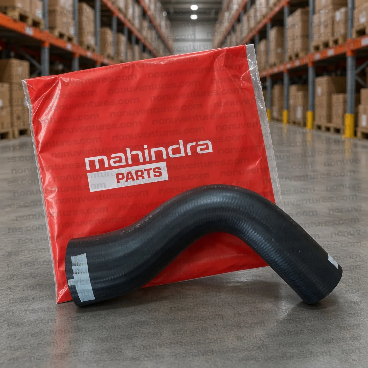 Hose Filler Neck to Pipe / Manguera de Llenado de Combustible product photo — Mahindra OEM 1001DA0480N for Mahindra Scorpio — Nonu Ventures