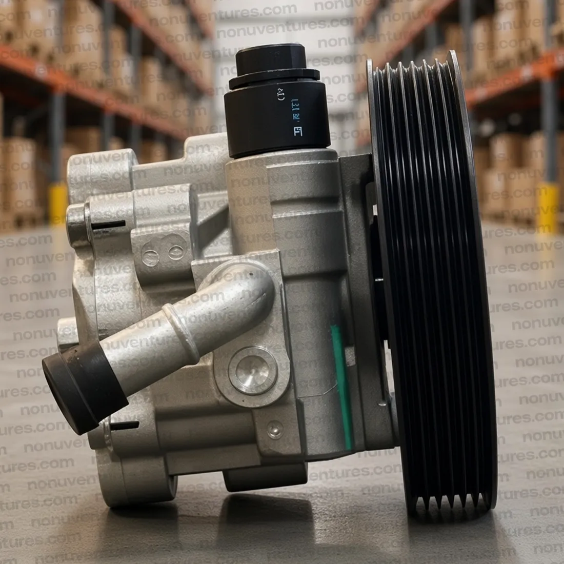 1102DAA03551N Power Steering Pump | Mahindra XUV500 OEM | Nonu Ventures Power Steering Pump product photo — Mahindra OEM 1102DAA03551N for Mahindra XUV500 — Nonu Ventures