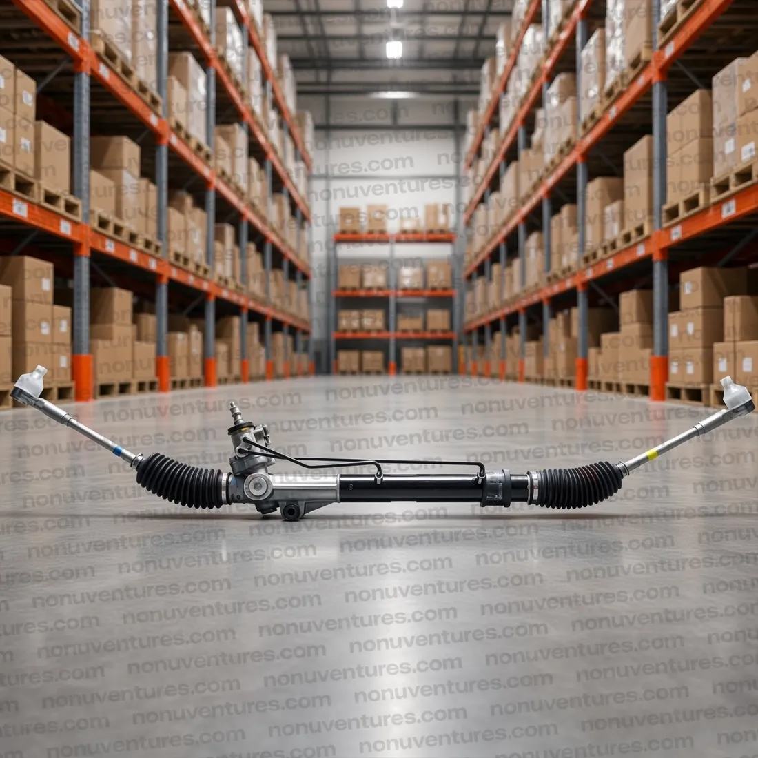 Steering Rack Assy LHD product photo — Mahindra OEM 1102AAA01500N for Scorpio LHD — Nonu Ventures